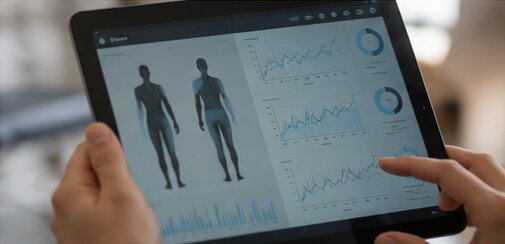 App Policettivo su tablet con dati dimostrativi di valutazione
