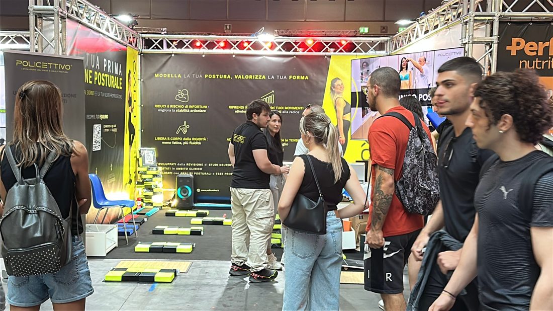 Stand Policettivo a una fiera di settore